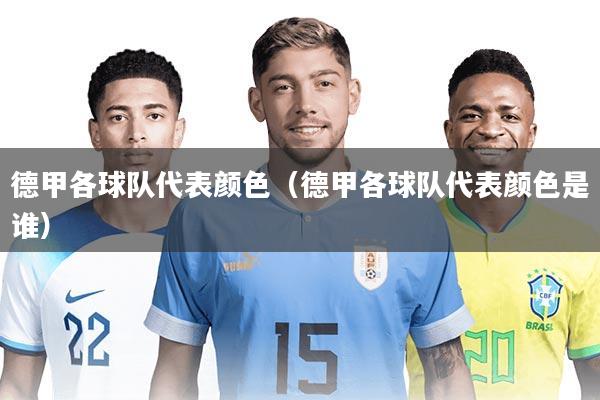 详细阅读:德甲各球队代表颜色(德甲各球队代表颜色是谁) 德甲各球队代表颜色(德甲各球队代表颜色是谁)