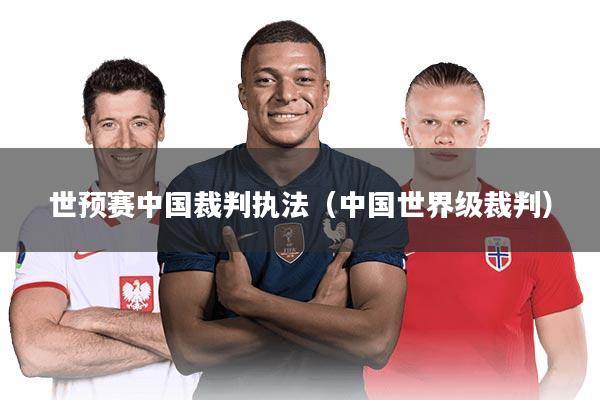 世预赛中国裁判执法（中国世界级裁判）